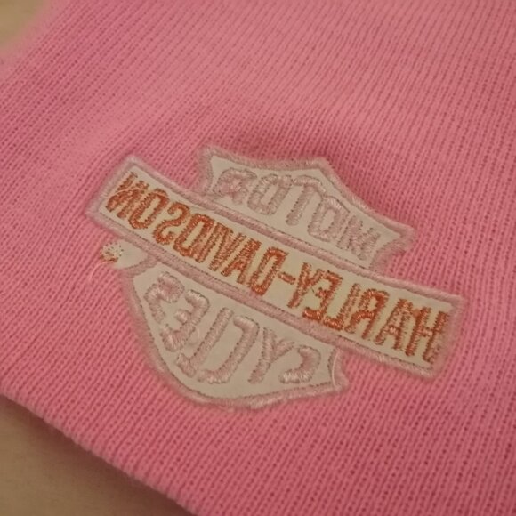 Women's Pink Harley-Davidson Motorcycles Toque, NWOT - Picture 7 of 9